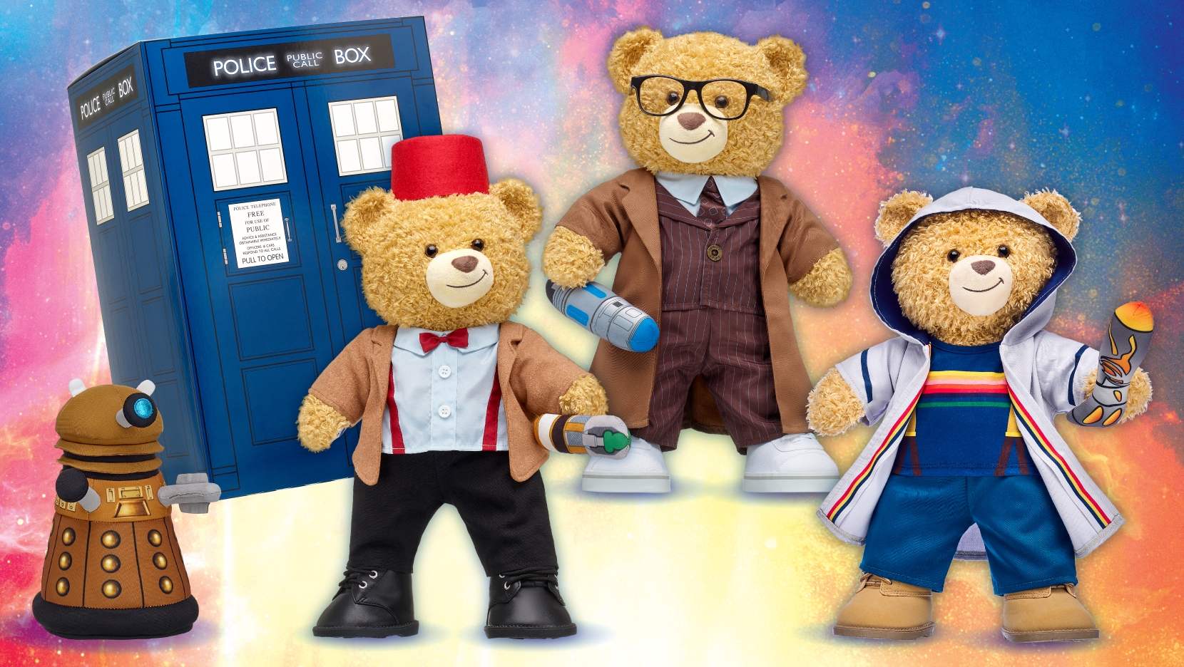Exterminate! Daleks and Matt Smith’s Doctor join Build-A-Bear range