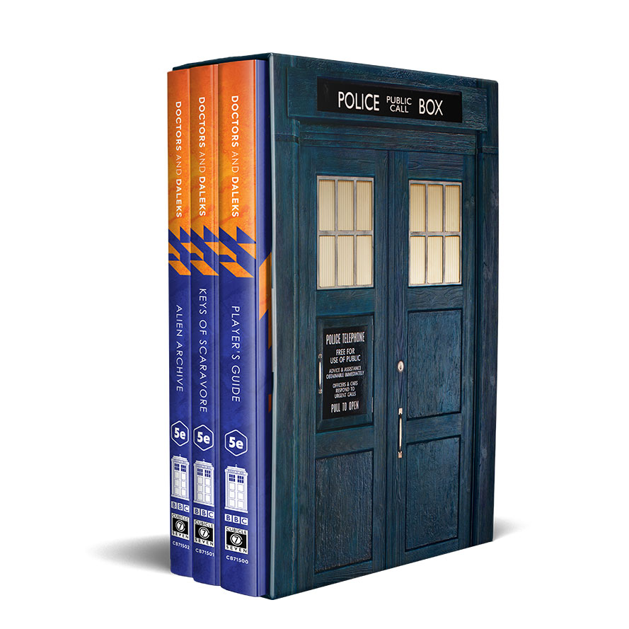 Doctors and Daleks–All-new roleplaying game puts players right into your next Doctor Who episode