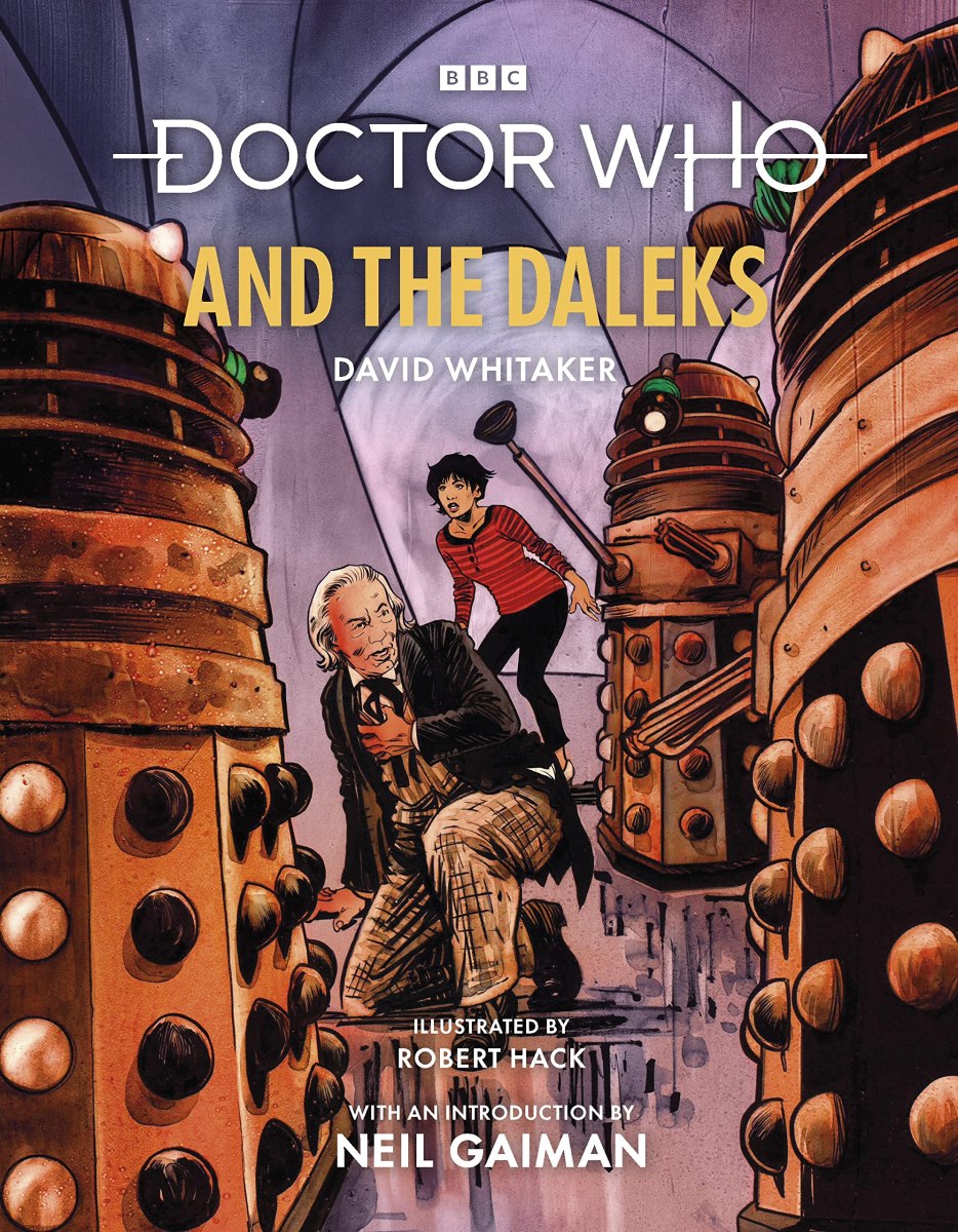 Fully illustrated Doctor Who and the Daleks on the way