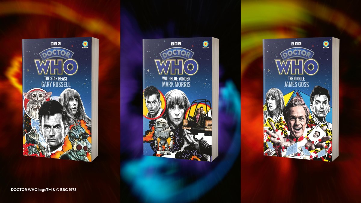 Covers and release dates for the Doctor Who specials novelisations